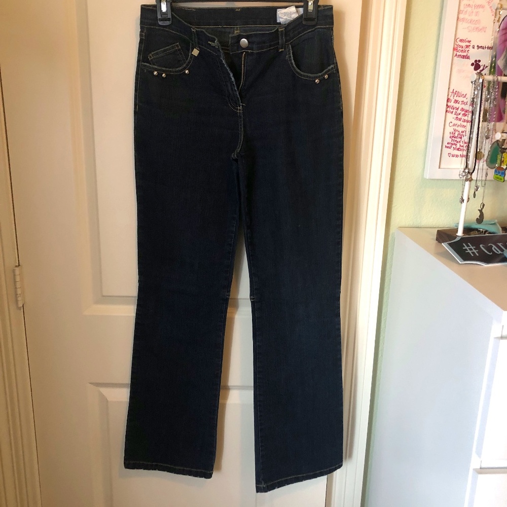 Embellished Straight Leg Jean